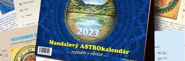 Mandalový ASTROkalendár 2023 (stále dostupný vo vybraných obchodoch)